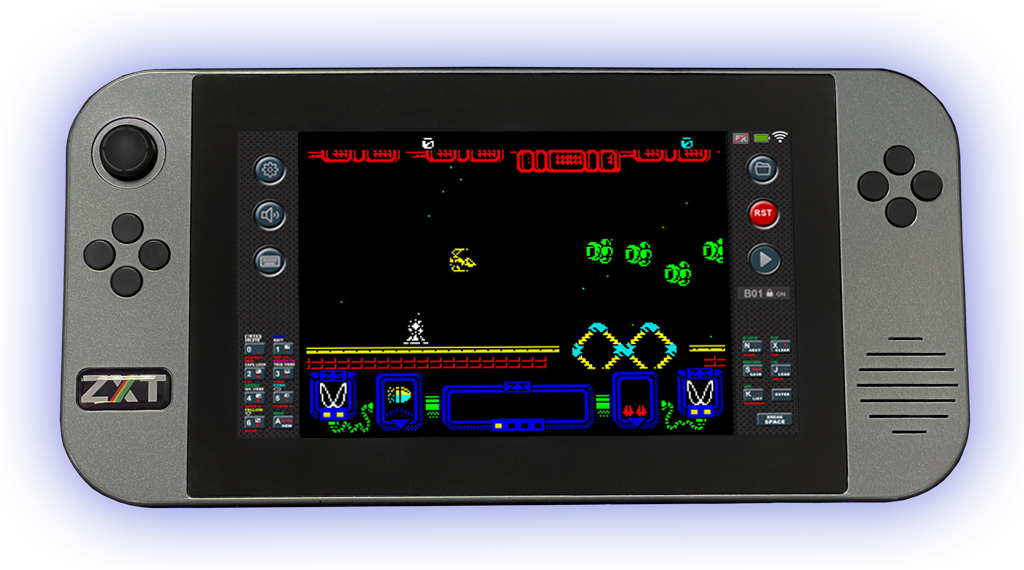 Touch the World［カセット］ Bundle] ZX Touch - The Handheld Spectrum with Stylish Protective